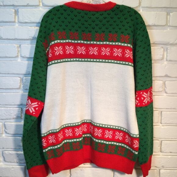 Ugly Christmas Sweater Home Alone themed adult Large - Picture 4 of 6